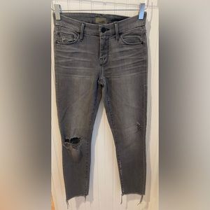 Looker ankle fray Mother Jean